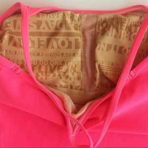 Lulu Lemon coral pink support tank